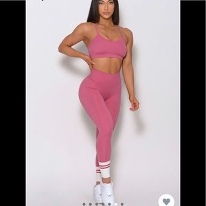 Bombshell Sportswear Ankle Sock bundle pumped sports bra sz md leggings size sm